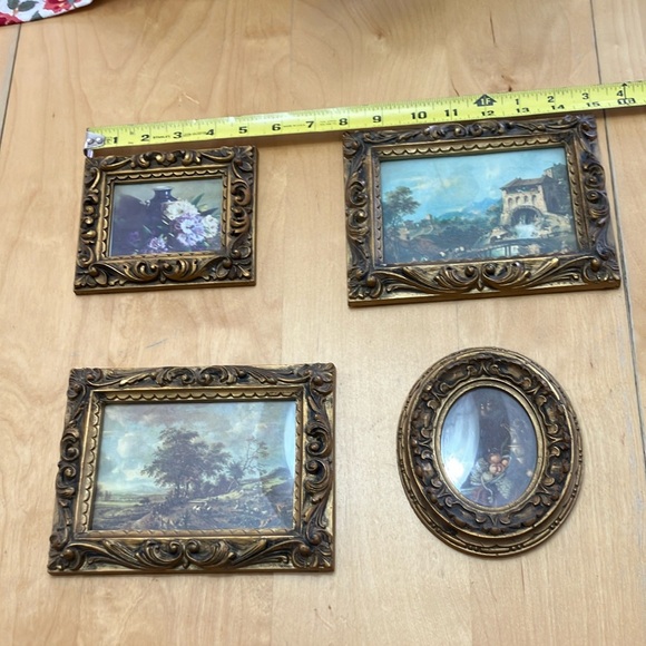 Mini Vintage Italian Framed Wall Art • Leisure Countryside • Gold Frame
Four - Picture 1 of 10